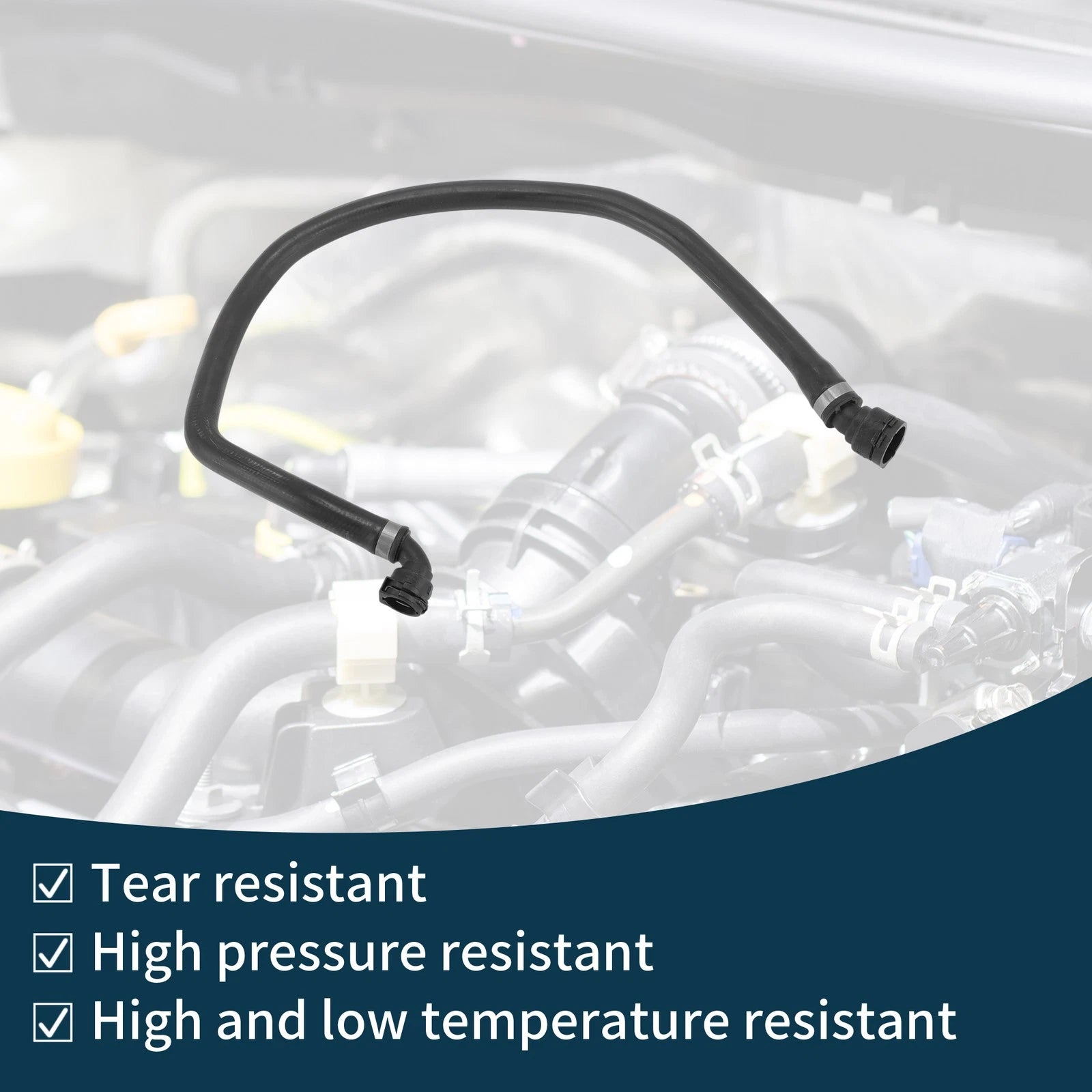 Radiator Hose for BMW X3 (2006) No. 64213400417 Rubber Coolant Hose
