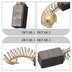 Carbon Brushes for Guild PDH26G (6.5x7.5x12 mm)