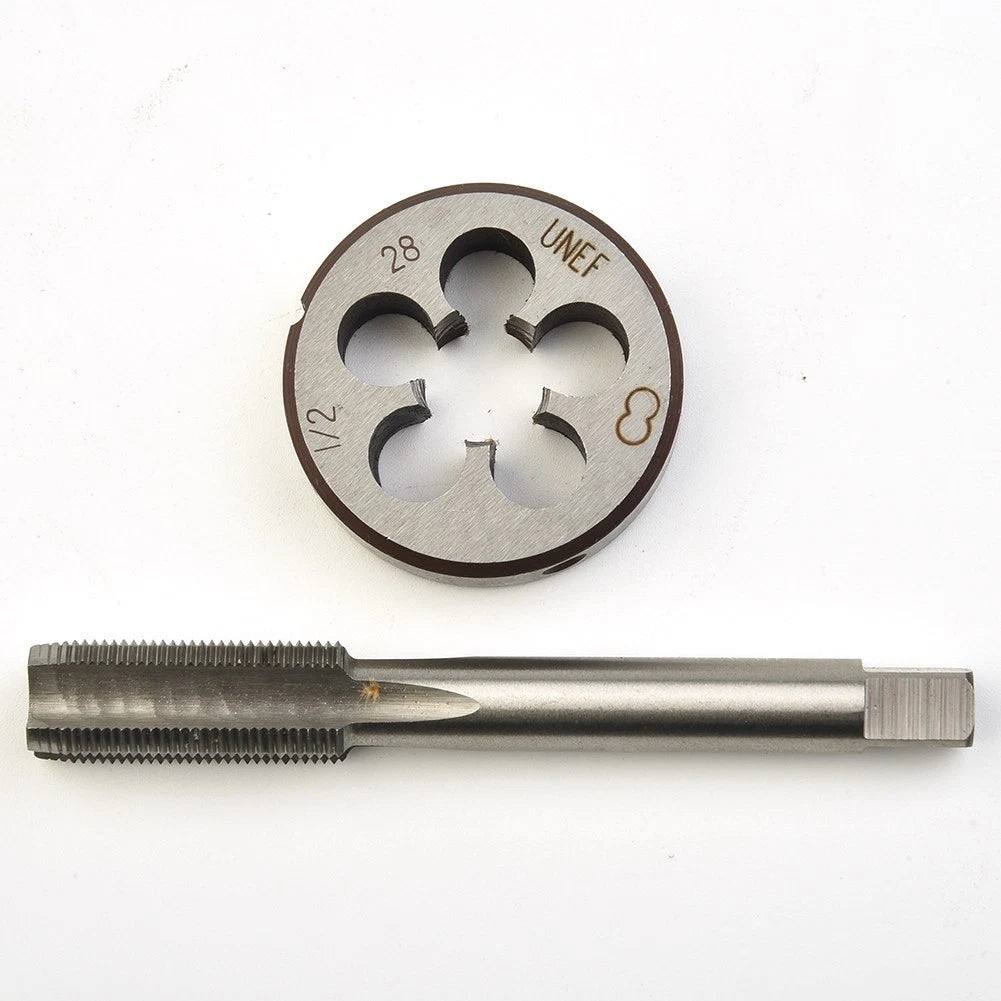 Set of 2 Tap Die Right Hand Thread 1/2"-28 for 9mm 223