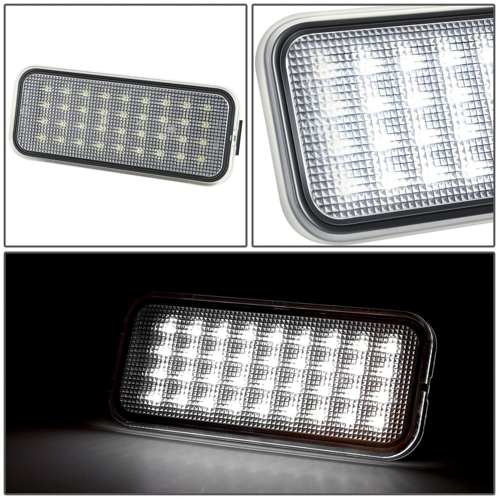 LED Bed Cargo Lights for Toyota Tacoma (2020–2023) - Black/Clear Pair