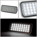 LED Bed Cargo Lights for Toyota Tacoma (2020–2023) - Black/Clear Pair