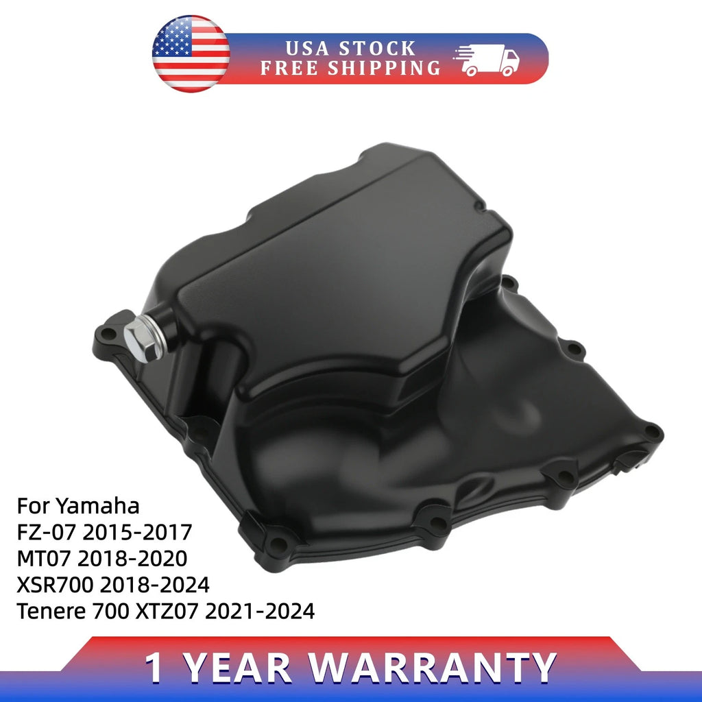 Oil Pan Strainer Cover for Yamaha FZ07 MT07 XSR700 (2015–2024) 1WS-13400-00-00