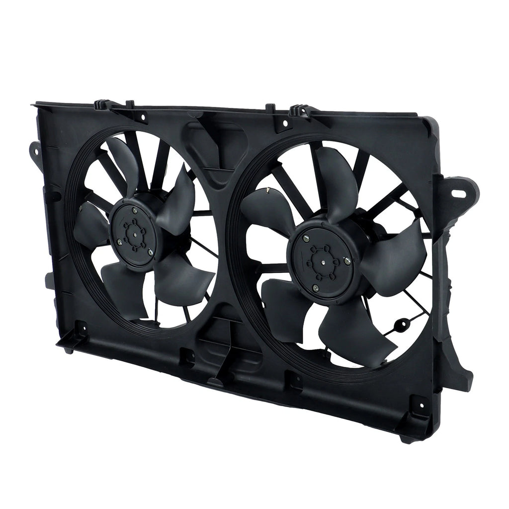 Dual Radiator Fan Assembly for Chevy Suburban Tahoe GMC Yukon (1999–2006)