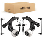 Front Lower Control Arms w/ Ball Joint & Tie Rod for Chevrolet Equinox (2005–2009)
