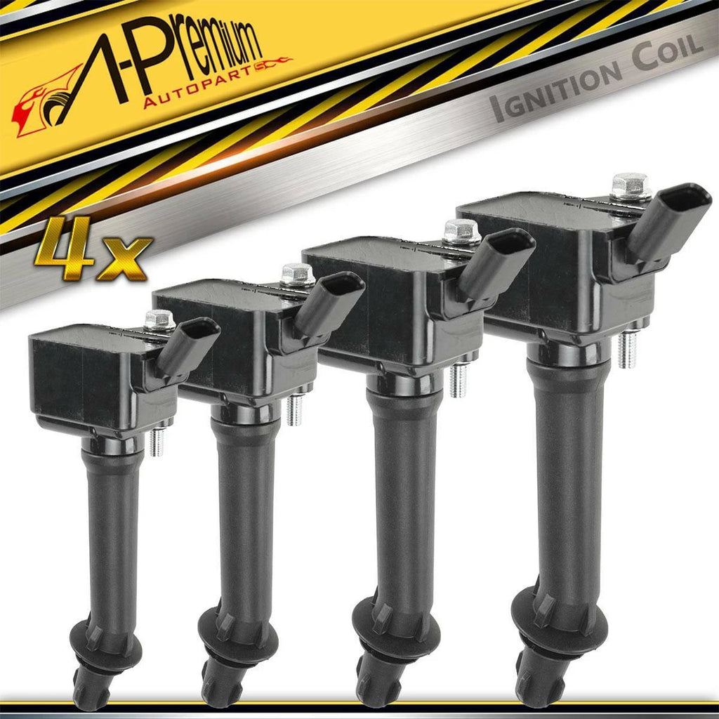 Set of 4 Ignition Coils for Chevy Malibu Buick Cascada (2016–2019)