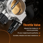 Electrical Throttle Body Valve for Jeep Cherokee Wrangler Grand Cherokee (1997–2006)
