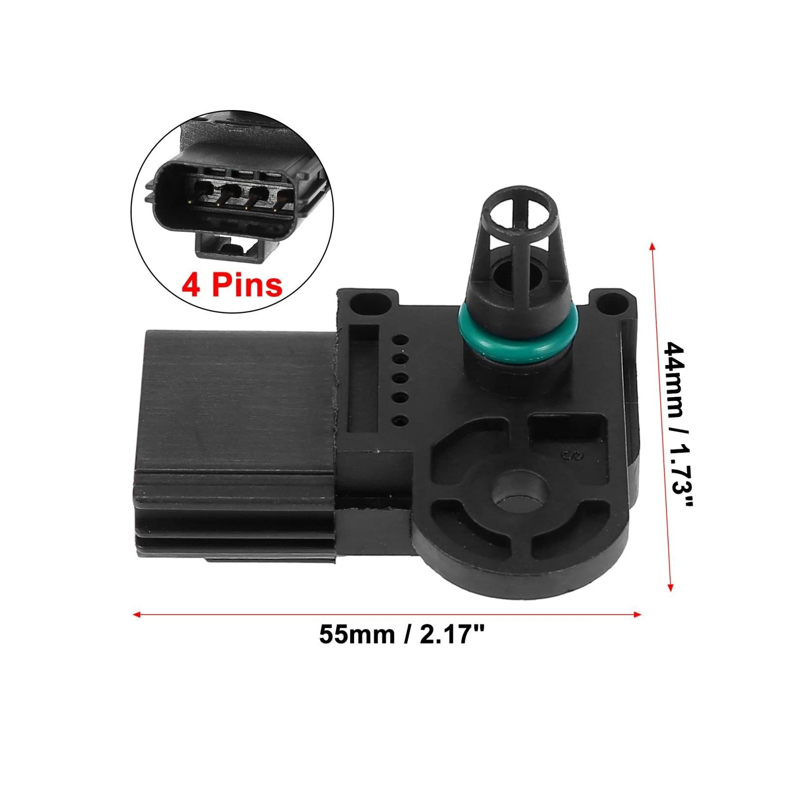 Manifold Absolute Pressure Sensor for Mazda Ford Escape (2001–2007) 4S4G-9F479-AA