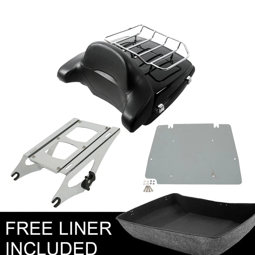 Chopped Trunk Backrest for Harley Touring Road Glide (2014–2023)