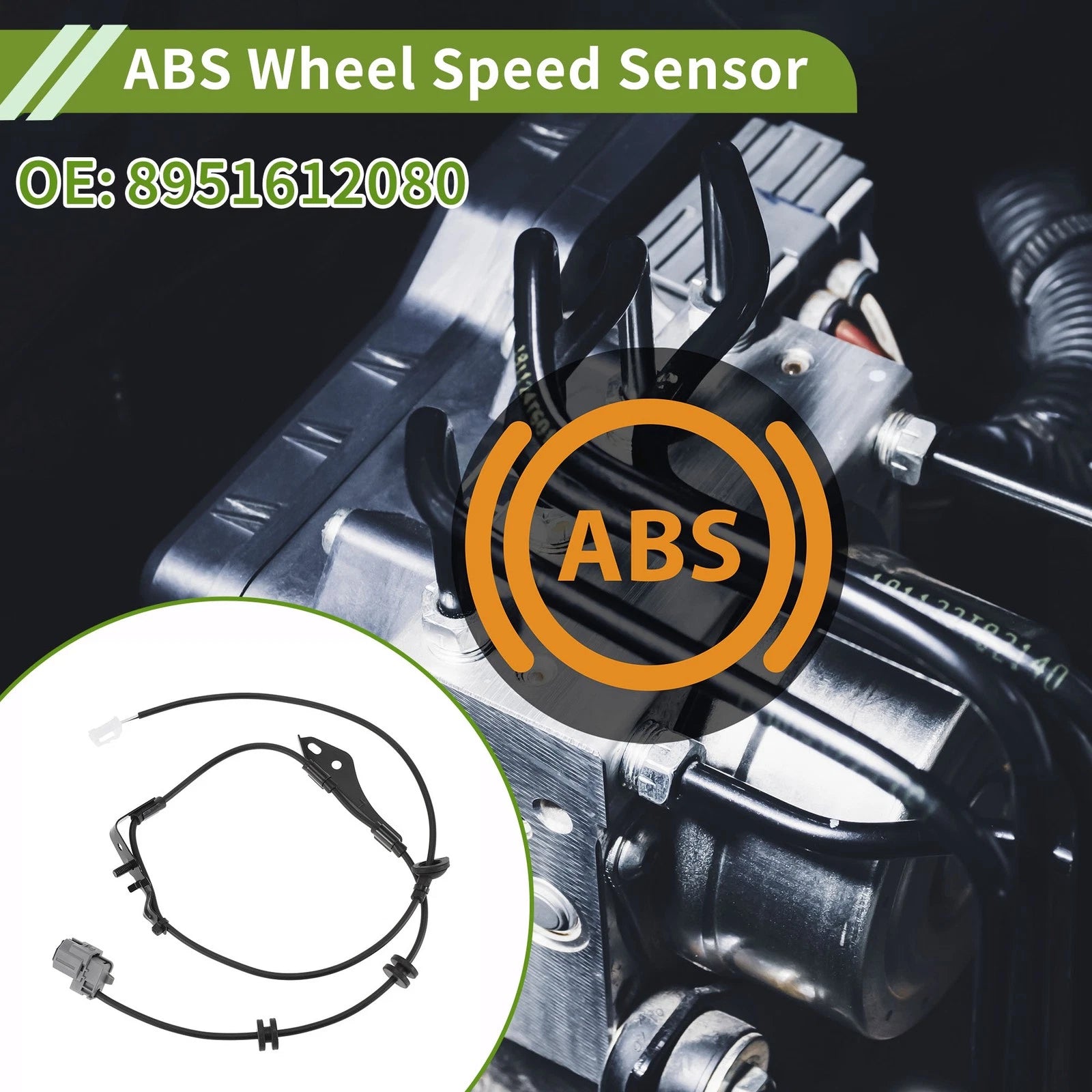 ABS Wheel Speed Sensor No. 8951612080 for Toyota Scion xB (2004–2015)
