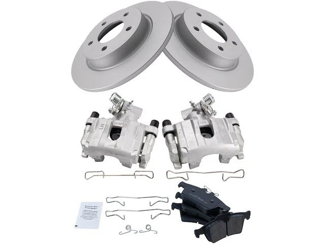 Rear Brake Pad Rotor Caliper Set for Mazda 3 (2009–2013) PN361RC
