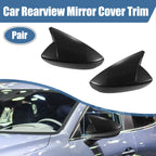 1 Pair ABS Carbon Fiber Pattern Rearview Mirror Cover for Mazda 3 (2020)