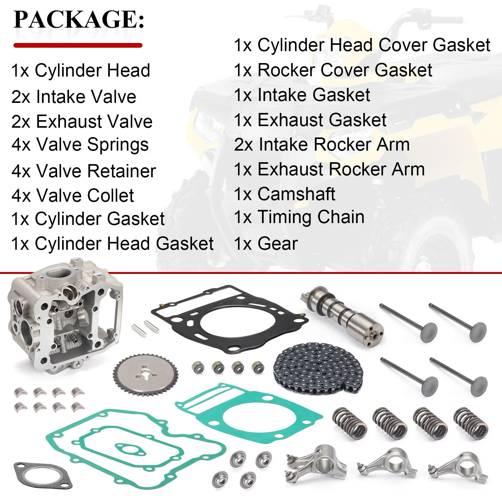 Cylinder Head Gasket for Polaris Magnum Ranger 425 500 (1995-2006)