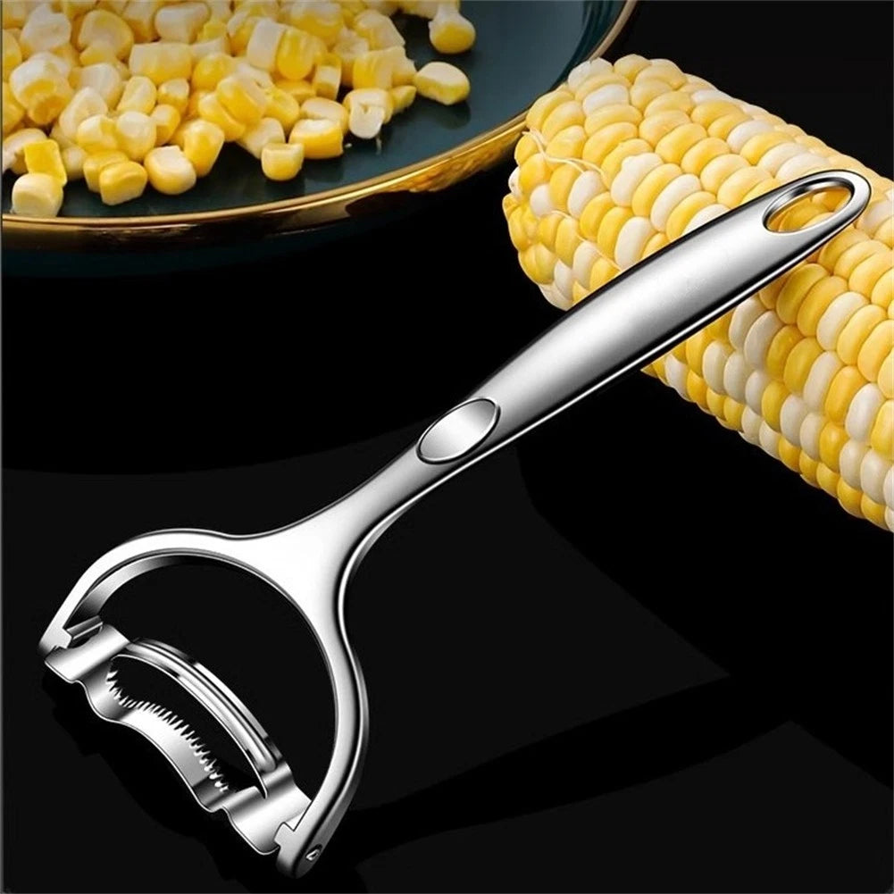 Corn Peeler for Kitchen Stainless Steel Kernel Stripper
