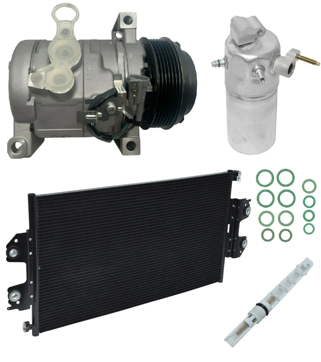 AC Compressor Kit with Condenser for GMC Savana 4500 6.6L (2011–2011)