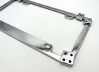 Chrome 3D Dice Metal License Plate Frame for Car Truck SUV (Universal)