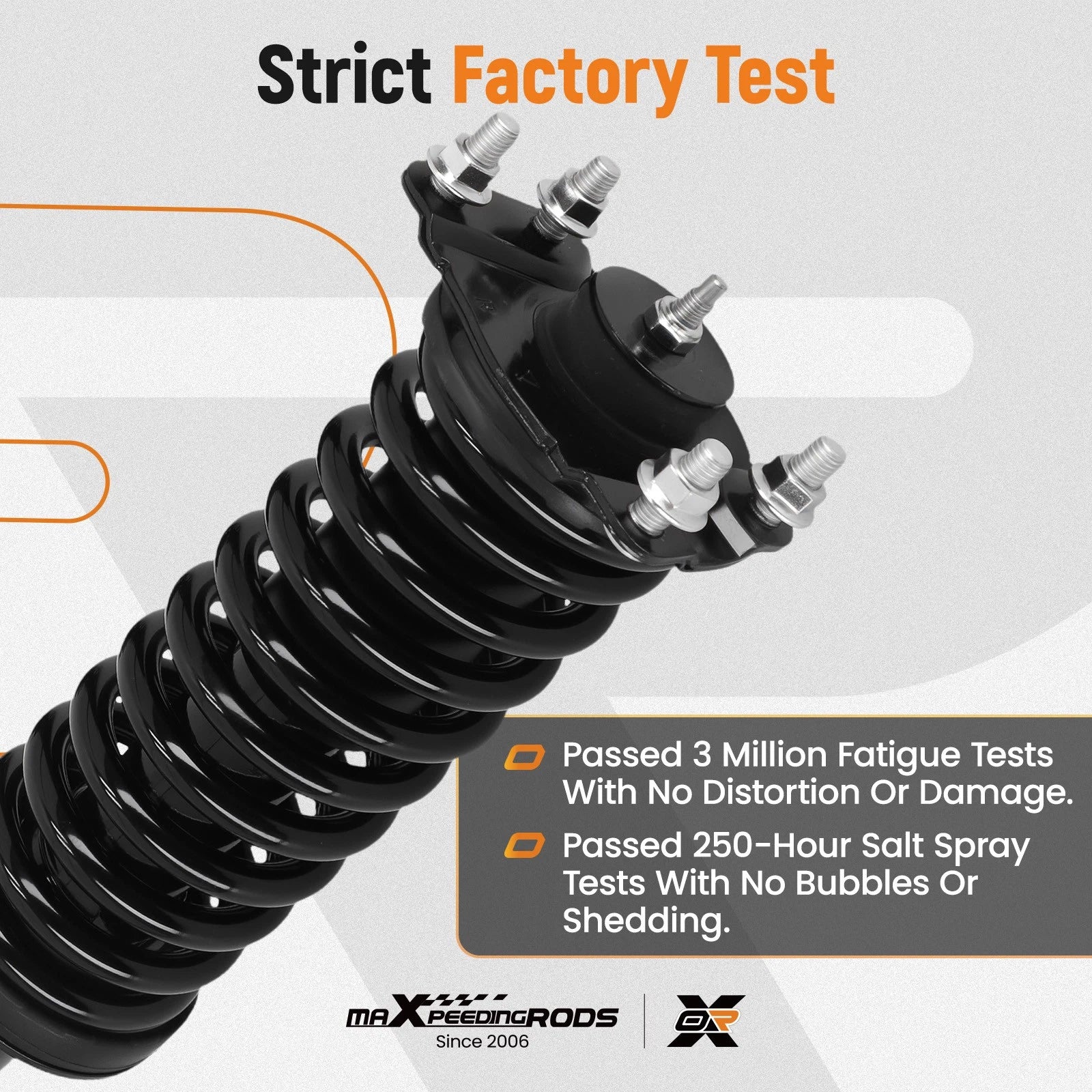 Front Struts Rear Shock Assembly for Jeep Liberty (2002–2012) 37203
