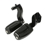 Rear Passenger Mount Foot Pegs for Harley Touring Road Electra Glide (1993–2022)