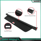 Cargo Cover for Volvo XC60 (2018–2024) Retractable Black