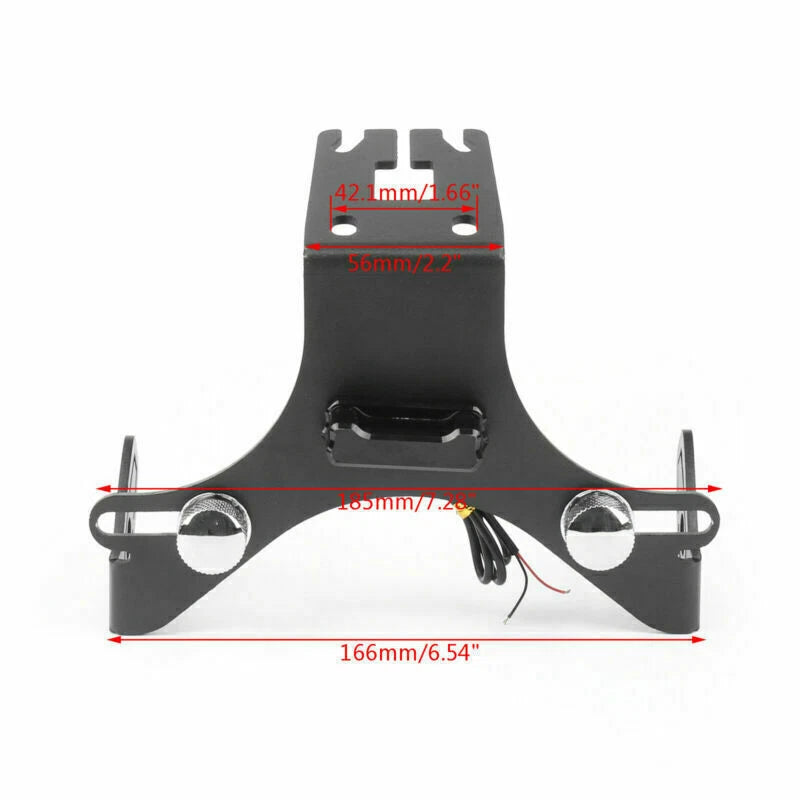 License Plate Bracket Holder for Kawasaki Z1000 Z 1000 SX (2013–2017) T9