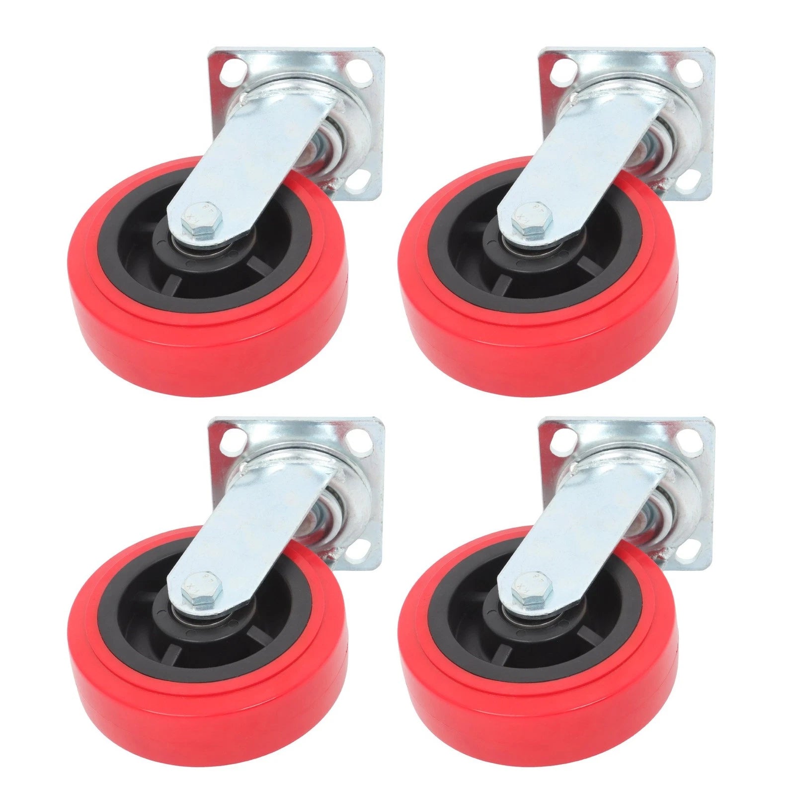 Set of 4 Heavy Duty 6 Inch Swivel Caster Wheels for Various Models