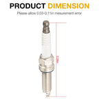Set of 3 Iridium Spark Plugs for Can-Am Maverick X3 Turbo (2018–2024)