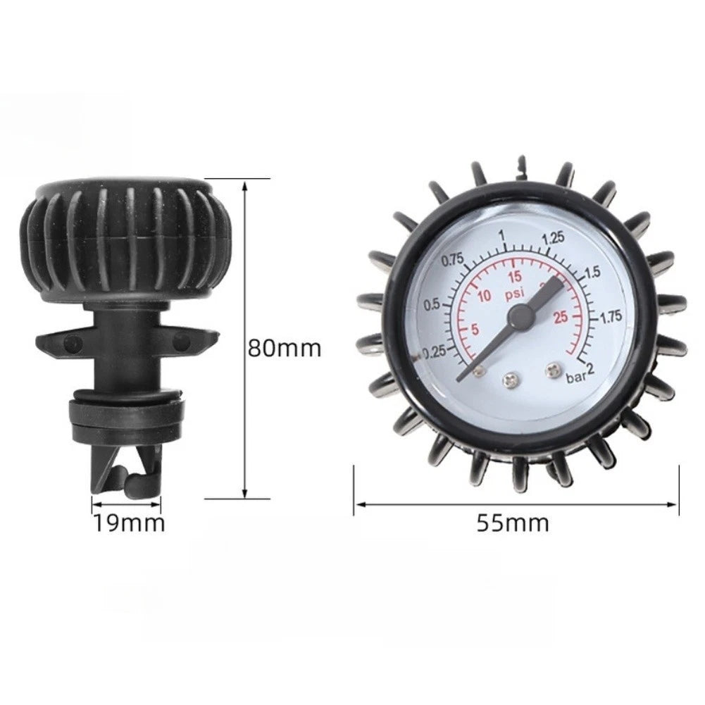 ABS Pressure Gauge for Kayaks Paddleboards (80mm)