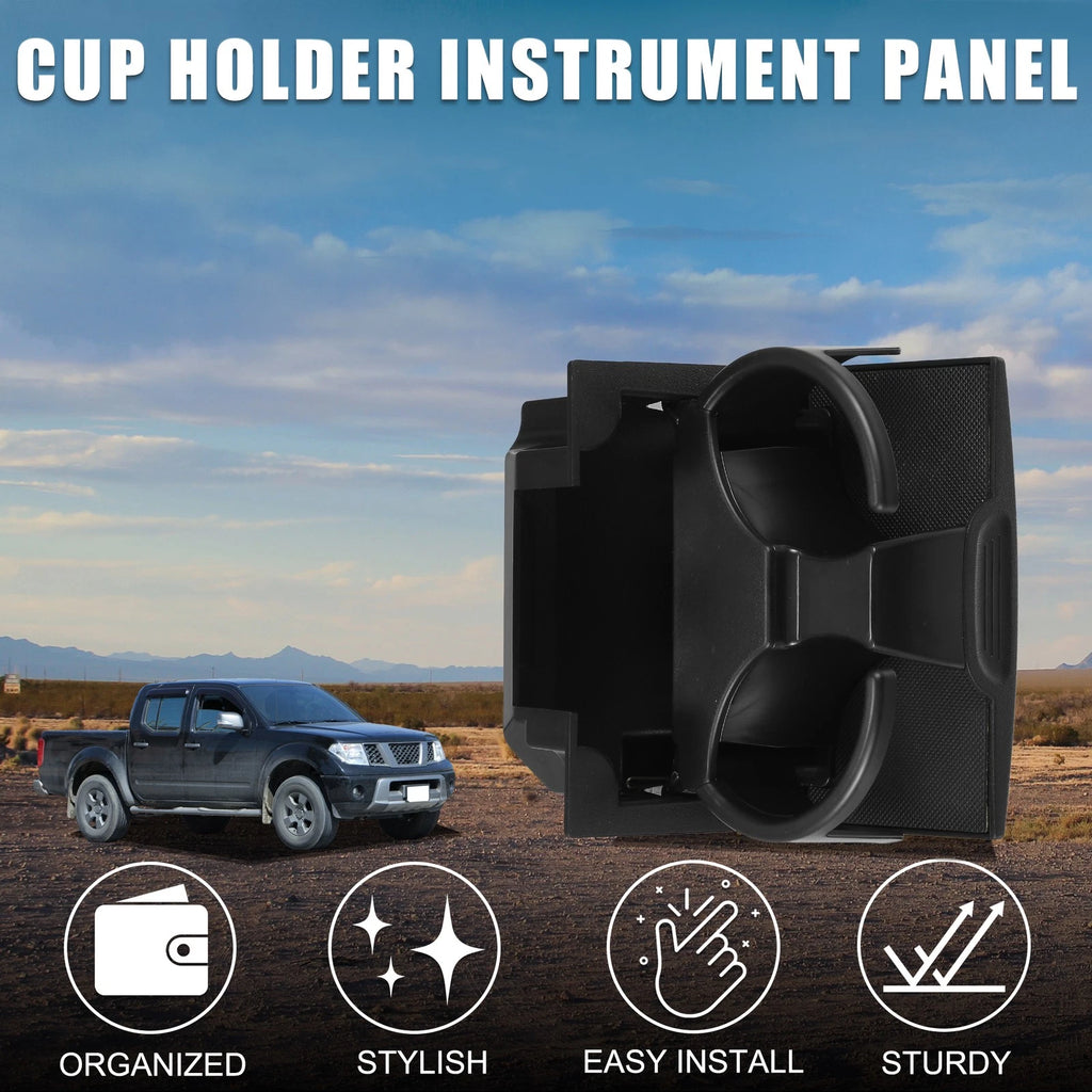 Cup Holder for Nissan Frontier (2005–2023) No. 96965-ZP00C Black