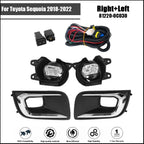 2X LED Fog Lights for Toyota Sequoia (2018–2022)