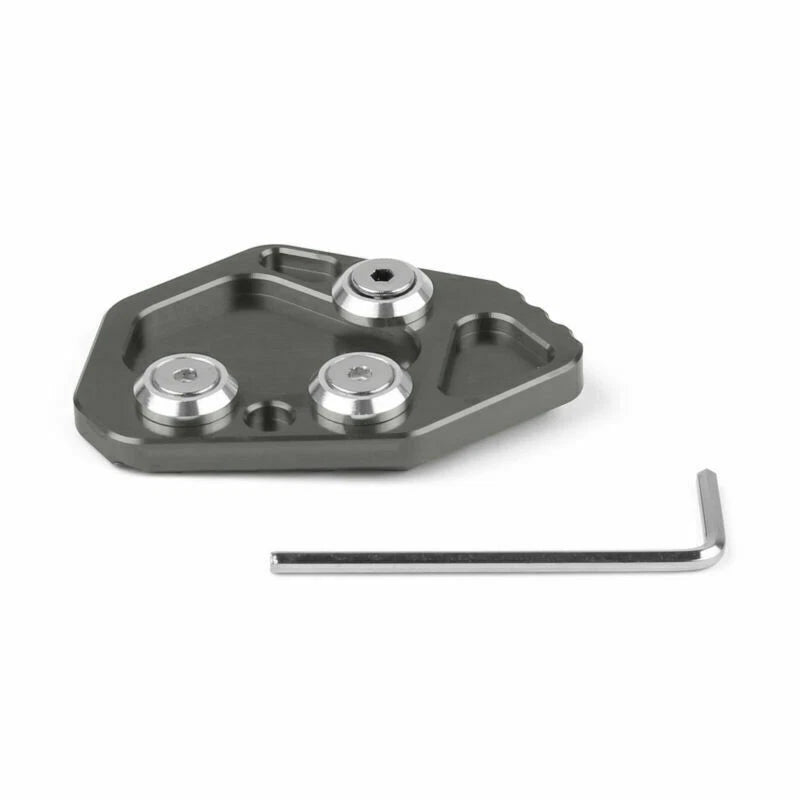 Side Stand Kickstand Plate Pad for BMW K1200S/R (2005–2008), K1400S/R (2009–2014)