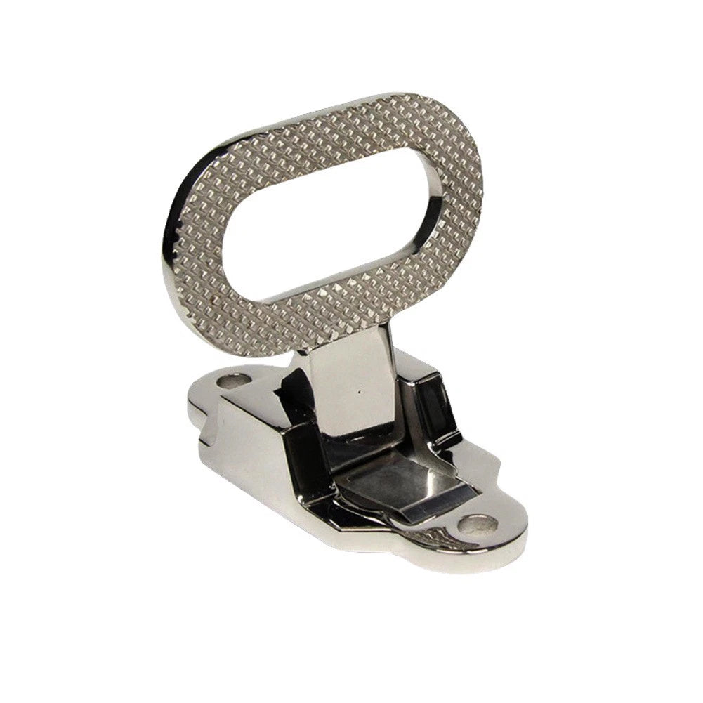 316 Stainless Steel Foldable Footrest for Boat (Space-Saving Design)