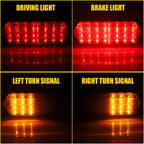 Integrated LED Tail Brake Turn Signal Light for Honda Grom 125 CBR650F CTX700N (2013–2020)