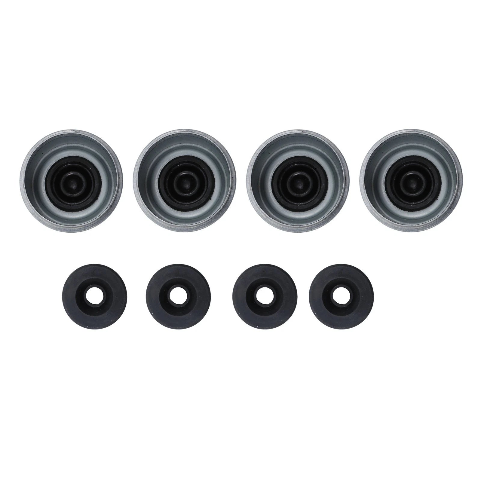 2X Trailer Axle Kit for 5 Lug 4.5" Hubs (2000 lb Capacity)