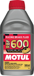 MOTUL RBF 600 Racing Brake Fluid 16.9 oz - 100949 for Performance Vehicles