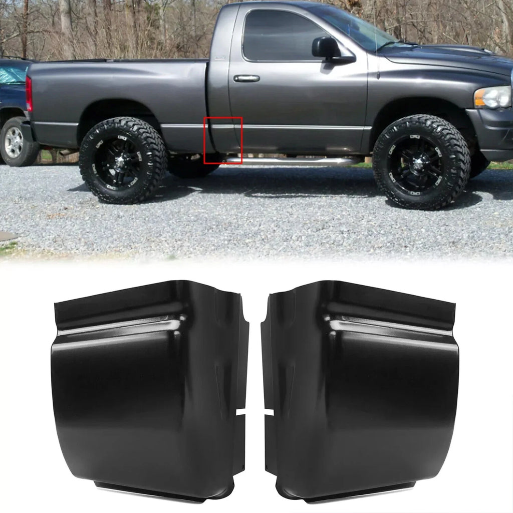 Set of 2 Standard Cab Corner Panels for Dodge Ram 1500/2500/3500 (2002–2009)