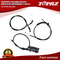 3X Engine Hood Release Cable Kit for BMW 7 Series (E65 E66)