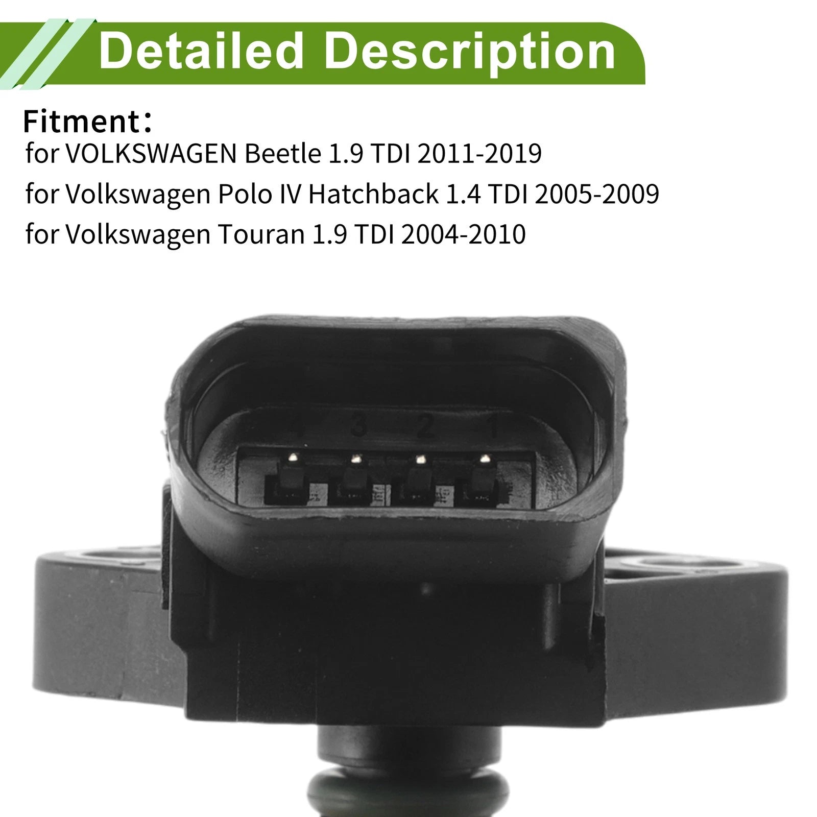 MAP Sensor No. 03G906051D for Volkswagen Beetle (1998–2010)
