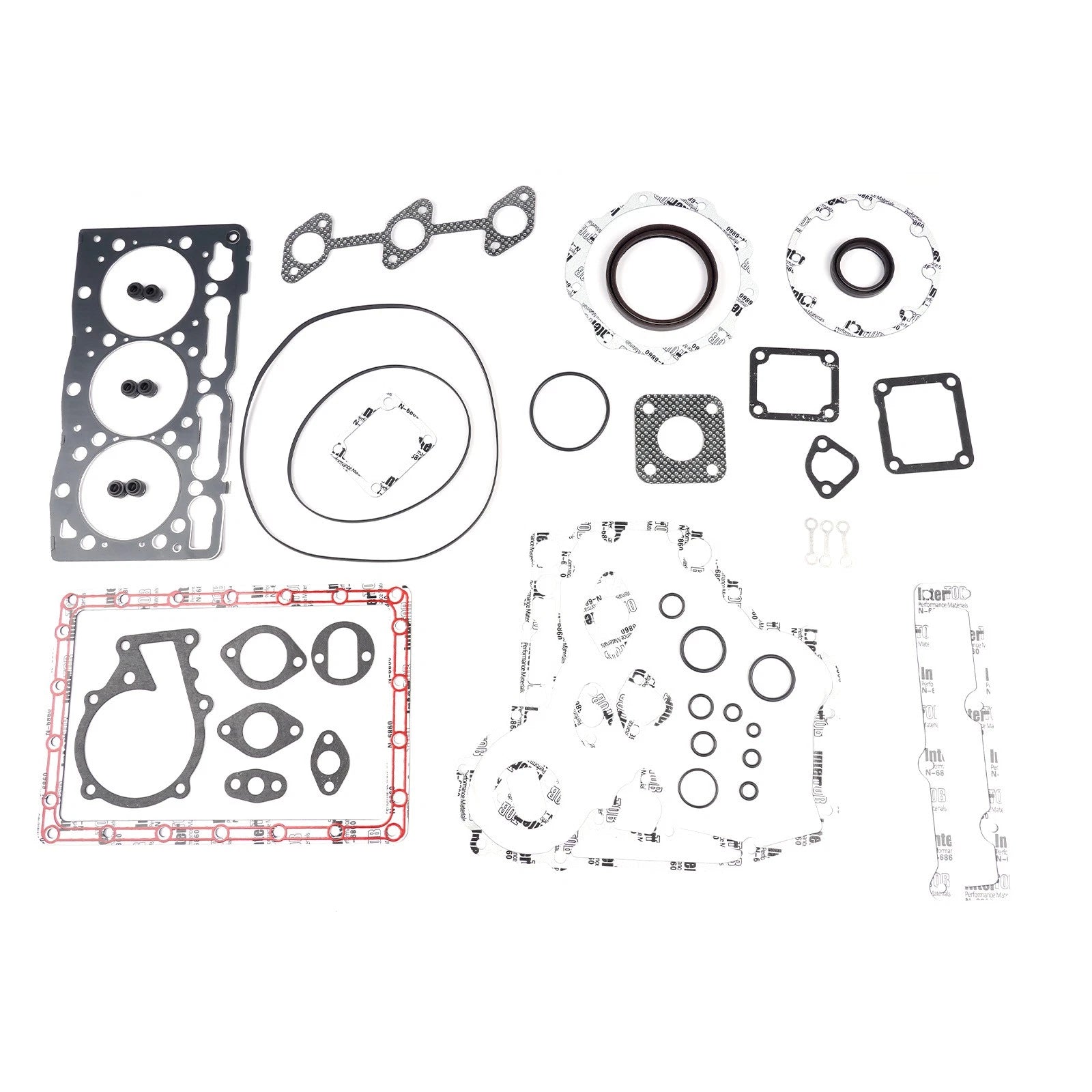Cylinder Head Complete w/Full Gasket Kit for Kubota D1305 (I042-A069)
