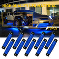 10X Blue LED Underglow Lights for Jeep ATV Truck
