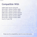 Plastic Engine Cooling Fan Shroud Replacement for See Compatibility Chart