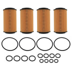 4PCS Oil Filters for Mercedes-Benz E-Class W212 W211 (2009–2018)