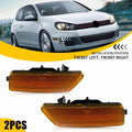 Amber Front Fender Side Marker Lamp Housing for VW Golf GTI (2010–2014)