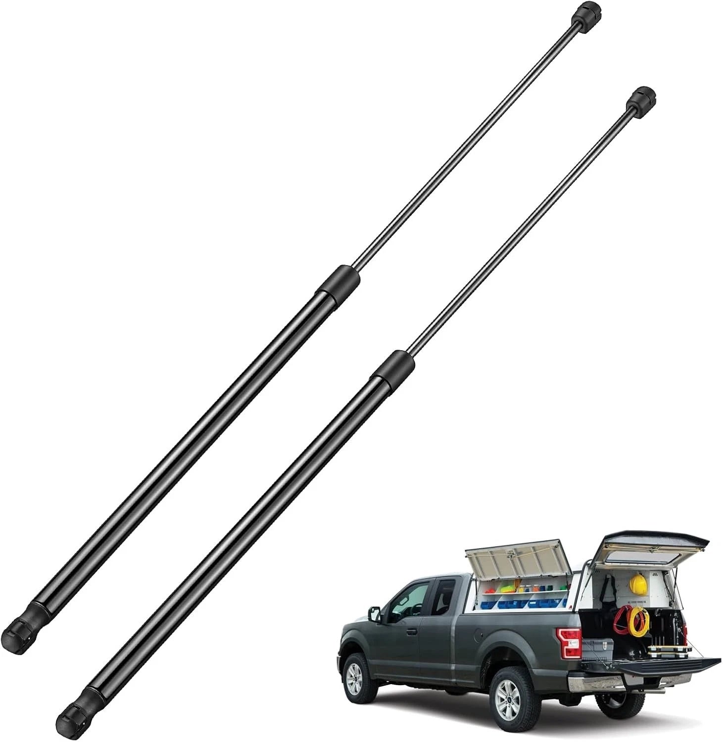 30-Inch 45-Lb (200N) Gas Strut Lift Support for Camper Shell (2013–2014)