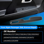 Armrest Repair for Chevrolet Silverado (No.80995)  Black