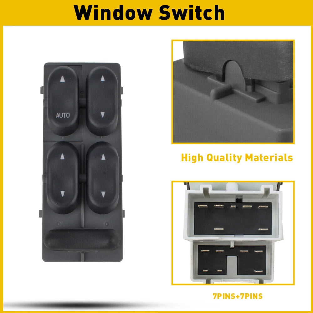 Power Window Switch for Ford F250 F350 F450 F550 (1999–2001)