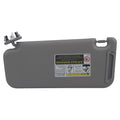 Front Passenger Sun Visor for Toyota RAV4 (2006–2013) Gray Right Side