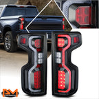 3D LED Bar Halo Ring Projector Headlights for Freightliner Cascadia (2008–2017)