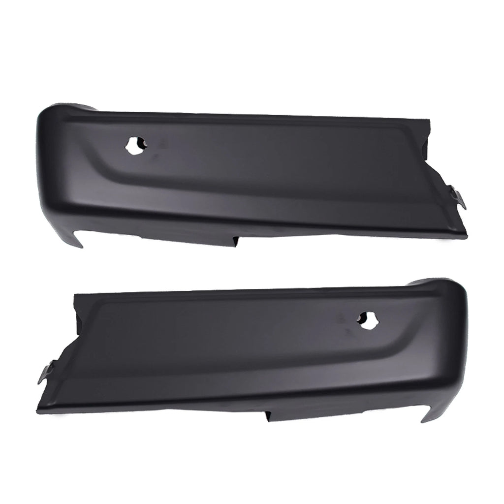 Set of 2 Paintable Rear Bumper Ends for Ford F-150 (2021–2023)