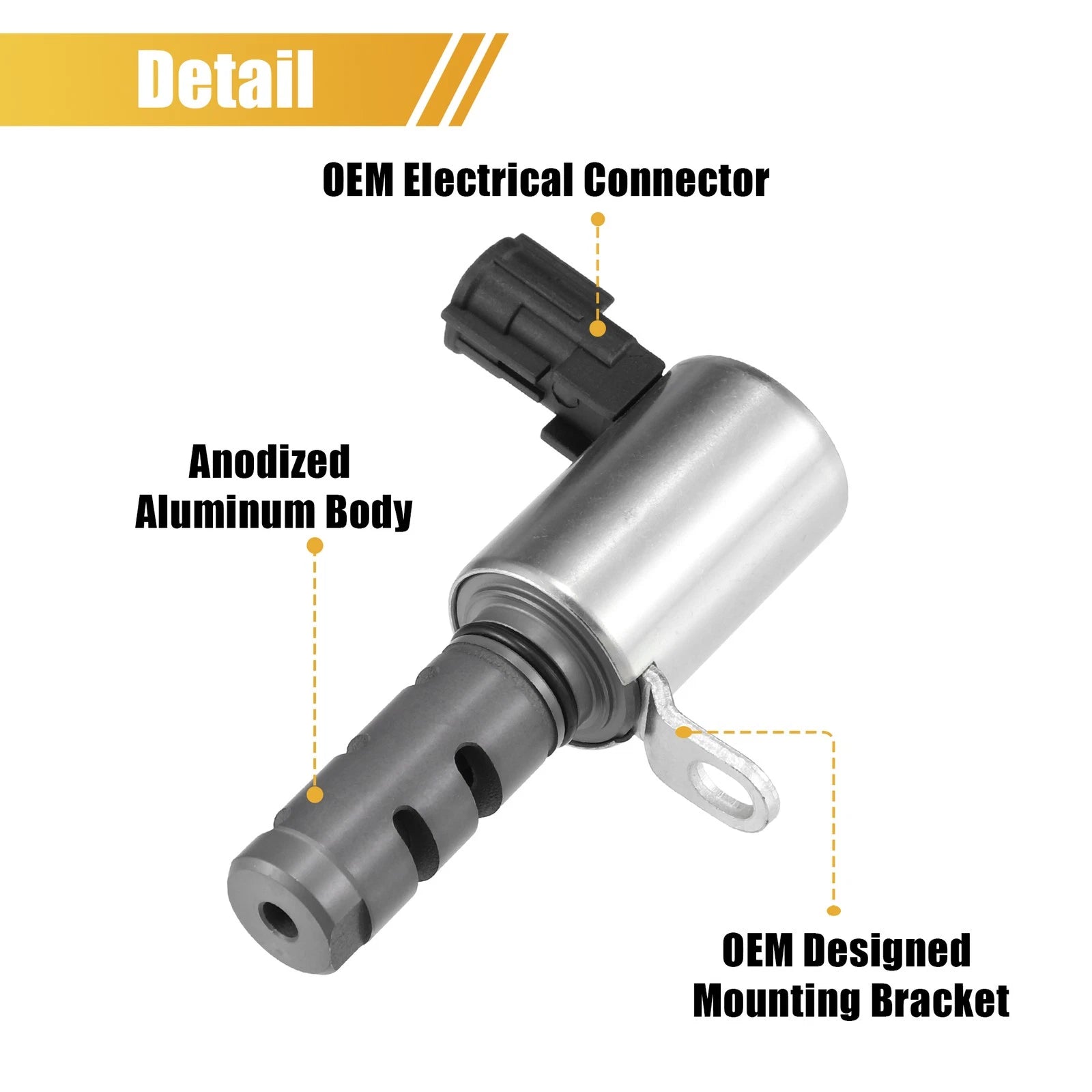 2X Oil Control Variable Valve Timing VVT Solenoid for Subaru (10921AA040)