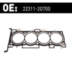 Head Gasket for Kia Optima Sorento Hyundai Sonata Santa Fe Tucson 2.4L (2005–2020)