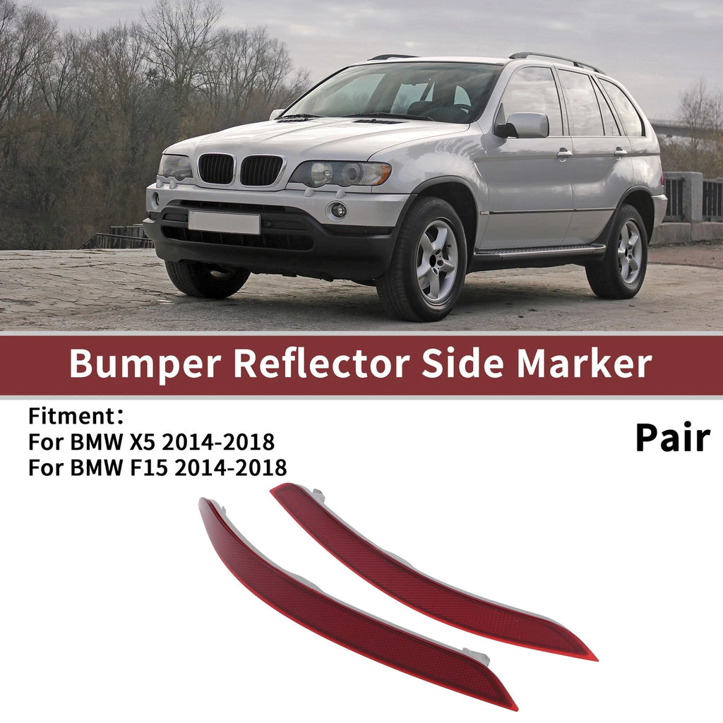 Set of 2 Rear Bumper Reflectors for BMW X5 (No. 63147290092)